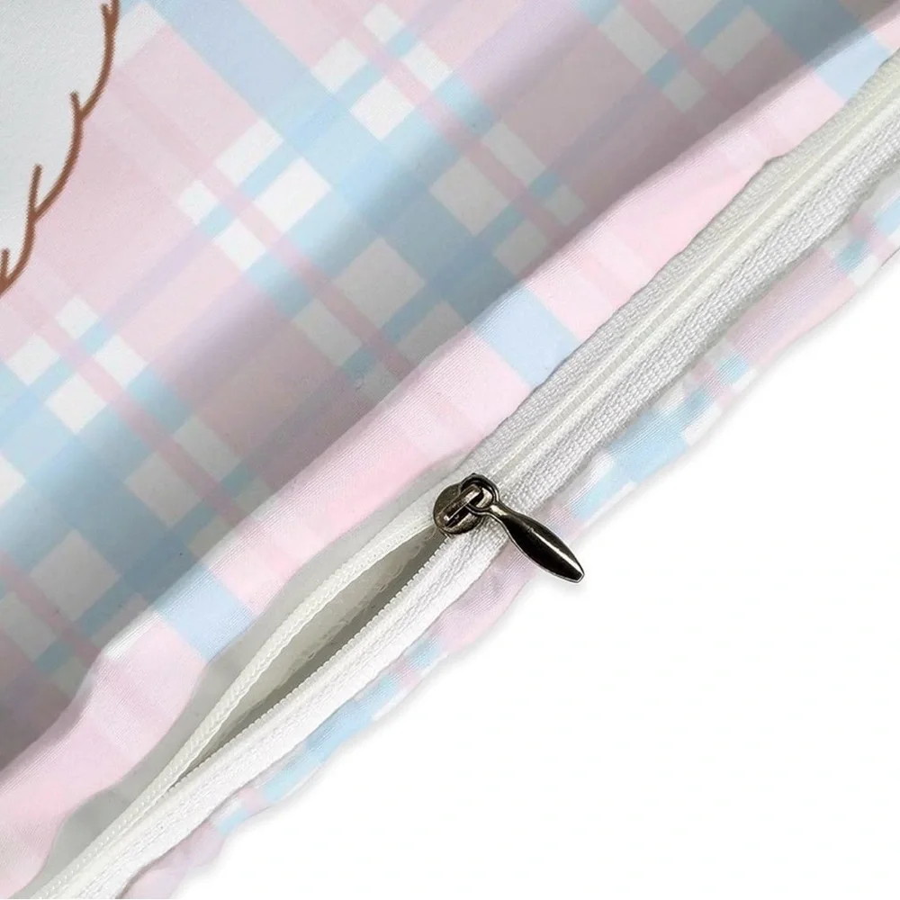 TWIN SIZE Cinnamoroll 3-Piece Bedding Set with 1 Duvet Cover and 2 Pillowcases
